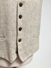 Charger l'image dans la galerie, Gilet de costume vintage en laine