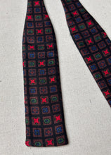 Charger l'image dans la galerie, Fully noeud papillon vintage en soie Made in Italy