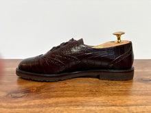 Carica l'immagine nel visualizzatore di Gallery, Walter shoes derby femme en cuir marron Made in Italy 36 FR