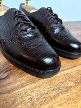 Carica l'immagine nel visualizzatore di Gallery, Walter shoes derby femme en cuir marron Made in Italy 36 FR