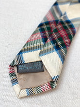 Charger l'image dans la galerie, Zanolini cravate tartan en soie Made in Italy