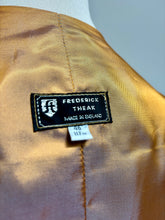 Charger l'image dans la galerie, Frederick Theak gilet de costume jaune en pure laine vierge Made in England 54