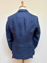 Charger l'image dans la galerie, Scapa costume bleu trois pièces 100% lin 48