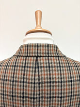 Charger l'image dans la galerie, R. Caruso manteau en laine à carreaux 52 Made in Italy