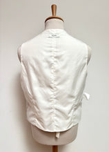 Load image into Gallery viewer, Scapa gilet à carreaux en lin et coton 48/M