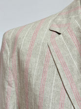 Charger l'image dans la galerie, Lucas Delli blazer à rayures en lin 52