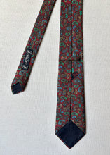Charger l'image dans la galerie, Arnys Paris cravate vintage real madder Made in England