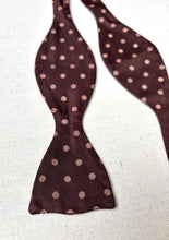 Charger l'image dans la galerie, Duo de noeuds papillon en soie vintage