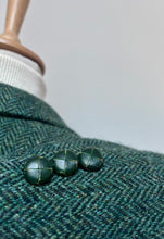 Charger l'image dans la galerie, Harris Tweed blazer femme vintage à chevron 100% laine 38/40 FR