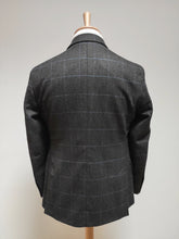 Charger l'image dans la galerie, Hackett blazer gris en laine et cachemire à carreaux fenêtre 38 S - 46/48 S