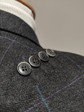 Charger l'image dans la galerie, Hackett blazer gris en laine et cachemire à carreaux fenêtre 38 S - 46/48 S