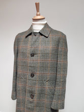 Charger l'image dans la galerie, Manteau vintage en drap de laine à carreaux 48/M