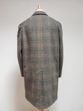 Charger l'image dans la galerie, Manteau vintage en drap de laine à carreaux 48/M