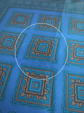 Charger l'image dans la galerie, Anselmo Dionisio pochette en soie à motif géométrique Made in Italy