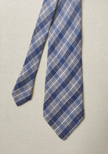 Carica l'immagine nel visualizzatore di Gallery, Sinclair's Brothers cravate en lin et soie Made in Italy