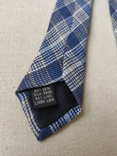Carica l'immagine nel visualizzatore di Gallery, Sinclair's Brothers cravate en lin et soie Made in Italy
