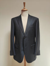 Charger l&#39;image dans la galerie, Suitsupply costume bleu marine en pure laine super 110&#39;s Vitale Barberis 50
