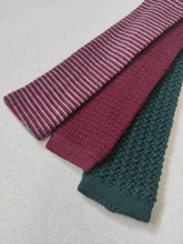 Charger l'image dans la galerie, Trio de cravates vintage en laine