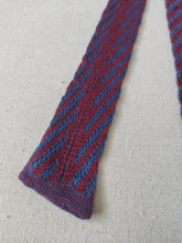 Afbeelding in Gallery-weergave laden, Cravate tricot rayée en pur coton Made in Italy