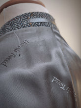 Charger l'image dans la galerie, Harris Tweed X Walbusch blazer vintage à chevrons en tweed 54