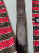 Afbeelding in Gallery-weergave laden, Ibbas Roma cravate tricot à rayures 100% coton Made in Italy