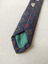 Charger l'image dans la galerie, Drake's cravate vintage texturée en pure soie Made in England
