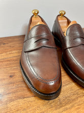 Charger l'image dans la galerie, Allen Edmonds mocassins Hamilton en cuir grainé marron foncé 42