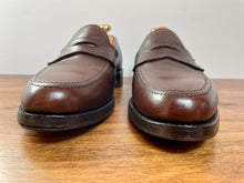 Charger l'image dans la galerie, Allen Edmonds mocassins Hamilton en cuir grainé marron foncé 42
