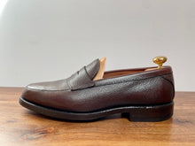 Charger l'image dans la galerie, Allen Edmonds mocassins Hamilton en cuir grainé marron foncé 42