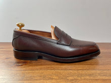 Charger l'image dans la galerie, Allen Edmonds mocassins Hamilton en cuir grainé marron foncé 42