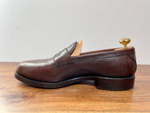 Charger l'image dans la galerie, Allen Edmonds mocassins Hamilton en cuir grainé marron foncé 42