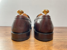 Charger l'image dans la galerie, Allen Edmonds mocassins Hamilton en cuir grainé marron foncé 42