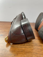 Charger l'image dans la galerie, Allen Edmonds mocassins Hamilton en cuir grainé marron foncé 42