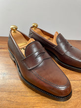 Charger l'image dans la galerie, Allen Edmonds mocassins Hamilton en cuir grainé marron foncé 42