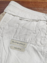 Afbeelding in Gallery-weergave laden, Suitsupply pantalon à pinces en coton et lin Tessuti Di Sondrio 48/M