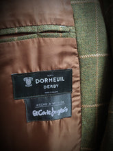 Charger l'image dans la galerie, Dormeuil blazer sur mesure vintage à carreaux fenêtre en pure laine 52