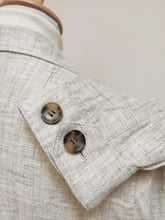 Charger l&#39;image dans la galerie, Suitsupply safari jacket en lin et coton Di Sondrio modèle Sahara 50
