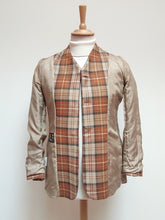 Charger l'image dans la galerie, Daks blazer vintage femme à carreaux en laine et coton 40 FR