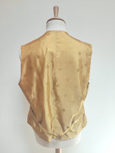 Charger l'image dans la galerie, Daks London X Sir Wilson Torino gilet de costume jaune en pure laine vierge 54
