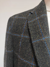 Afbeelding in Gallery-weergave laden, Harris Tweed X Barutti blazer à carreaux fenêtre 100% laine 50