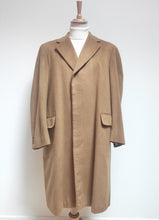 Charger l'image dans la galerie, Rodex of London pardessus vintage beige camel 100% cachemire Made in England 50