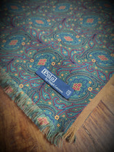 Afbeelding in Gallery-weergave laden, Polo Ralph Lauren foulard double face en laine soie Made in Italy