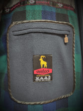 Charger l'image dans la galerie, Steinbock loden vintage bleu marine en laine et cachemire 54