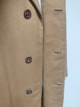 Charger l'image dans la galerie, Rodex of London pardessus vintage beige camel 100% cachemire Made in England 50