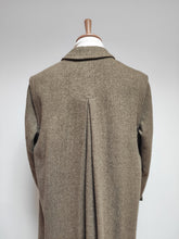 Charger l'image dans la galerie, Old England Paris X Salko loden vintage à chevrons en pure laine vierge 54
