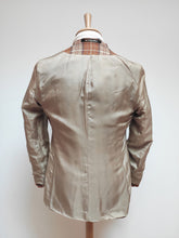 Charger l'image dans la galerie, Daks blazer vintage femme à carreaux en laine et coton 40 FR