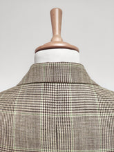 Charger l'image dans la galerie, Ralph Lauren blazer vintage femme Prince de Galles en laine, lin et soie 38