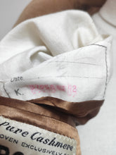 Charger l'image dans la galerie, Rodex of London pardessus vintage beige camel 100% cachemire Made in England 50