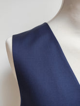 Charger l'image dans la galerie, Suitsupply gilet bleu marine en laine Vitale Barberis 54