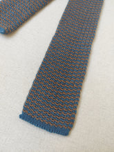 Charger l'image dans la galerie, Tita Ferrario cravate vintage en maille tricotée